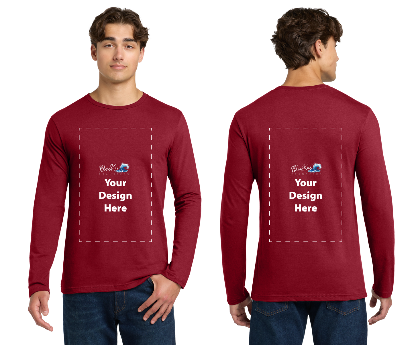 BlueKai Transfers: Build a Shirt (Long sleeve)