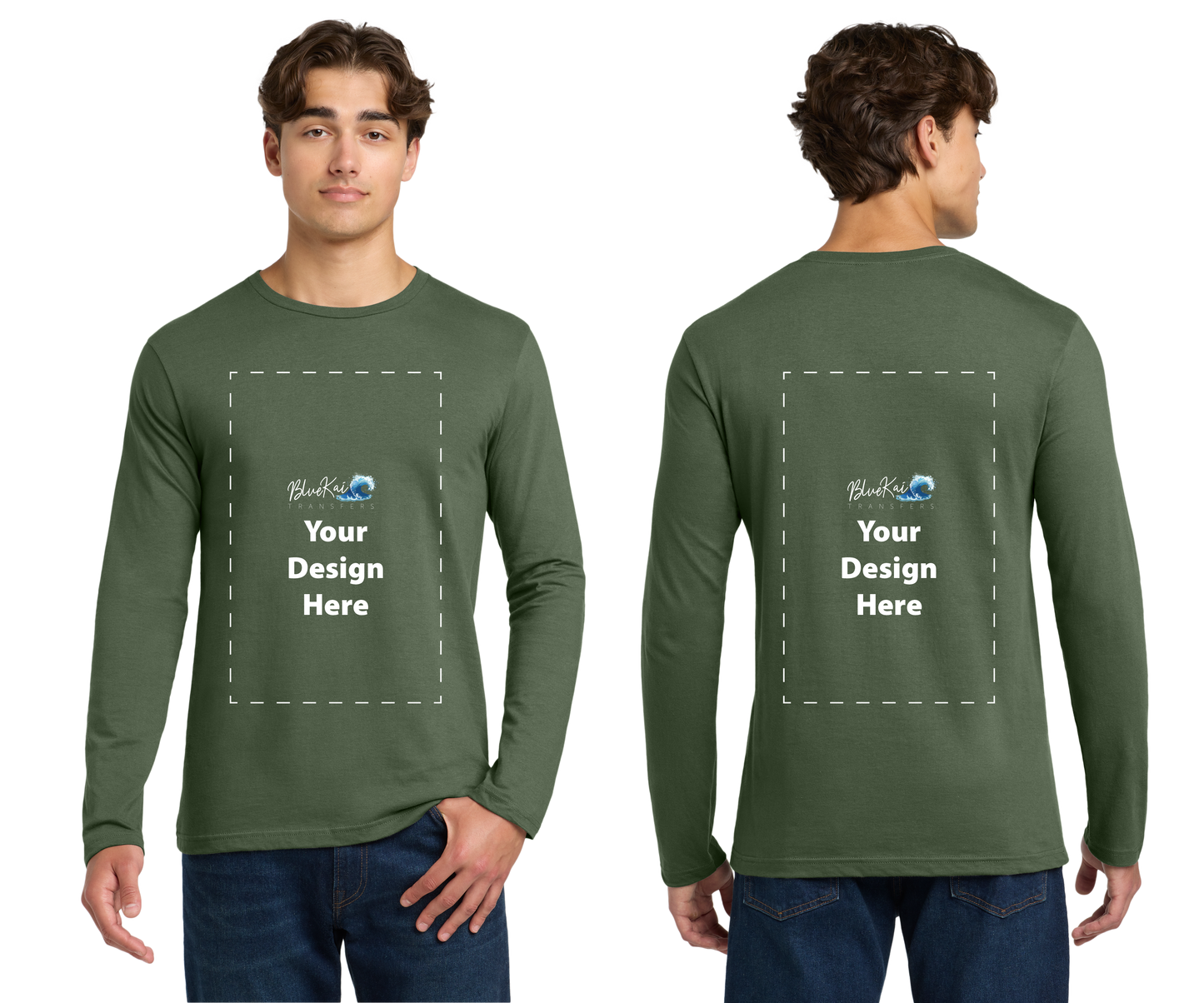BlueKai Transfers: Build a Shirt (Long sleeve)