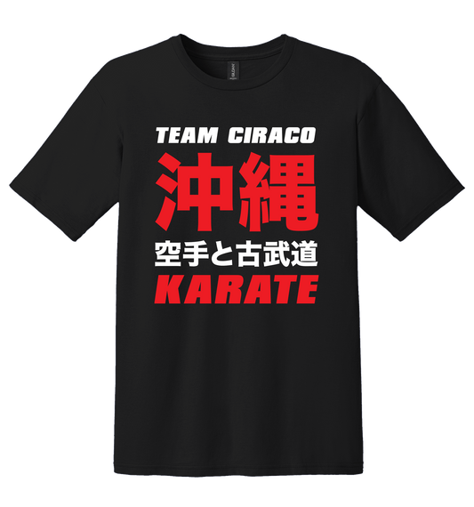 Ciraco's Karate: Team Ciraco Black T-shirt