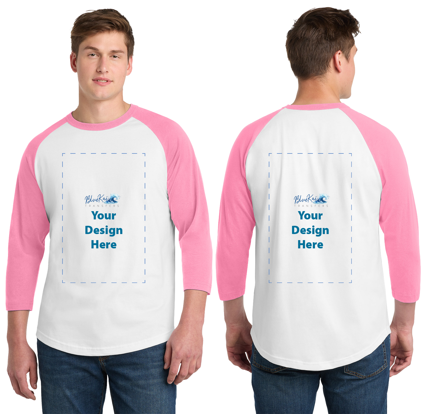 BlueKai Transfers: Build a Shirt (3/4 Raglan)